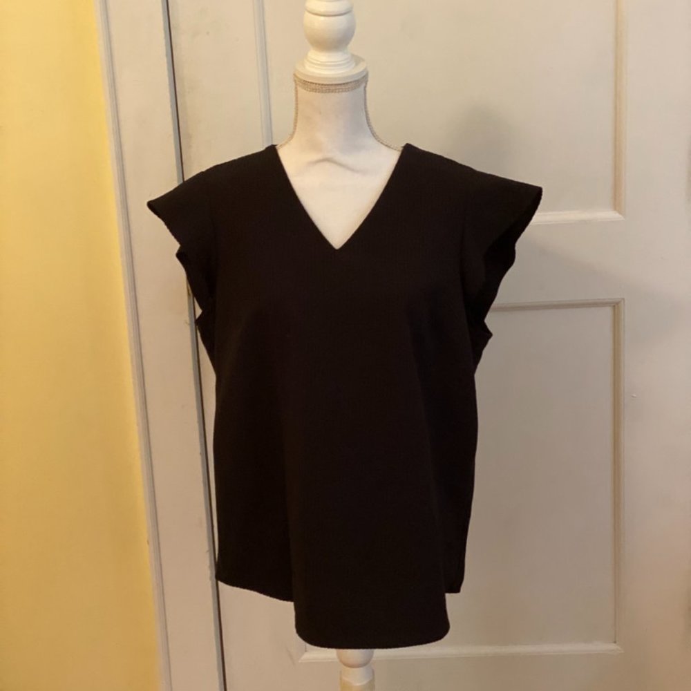 Basic Black Dress Top